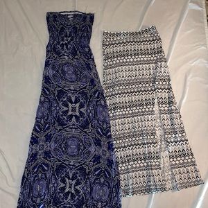 Maxi Dress/Skirt Bundle Size XS/S